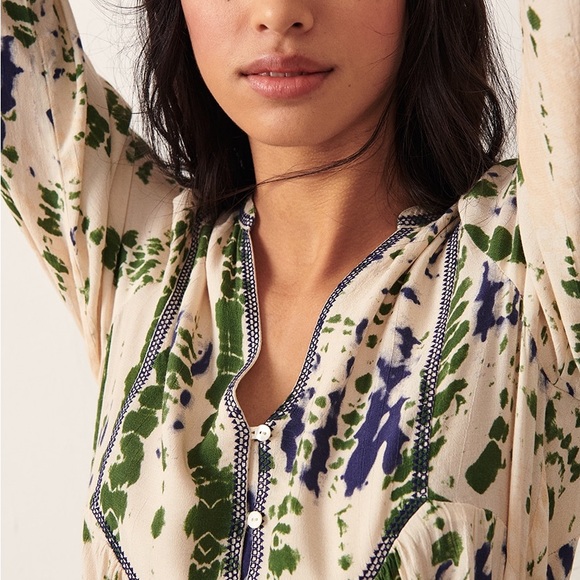 ba&sh isolde tie-die maxi dress - Picture 5 of 8